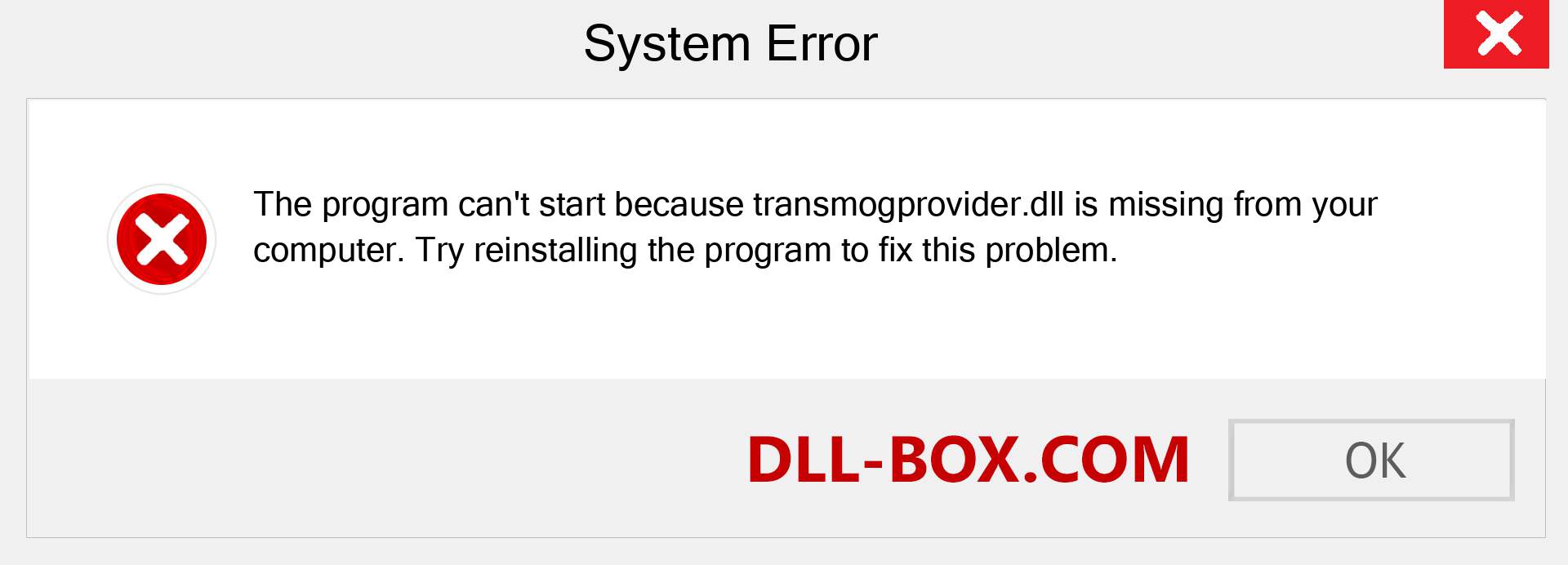  transmogprovider.dll file is missing?. Download for Windows 7, 8, 10 - Fix  transmogprovider dll Missing Error on Windows, photos, images